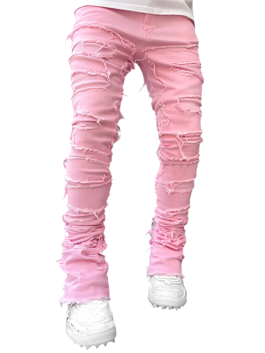 Men's Distressed Jeans