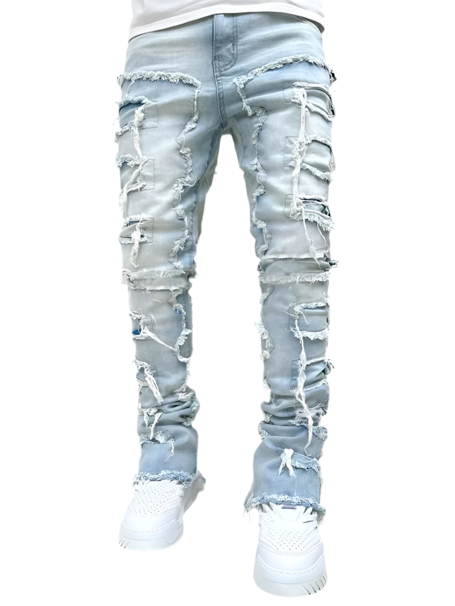 Men's Distressed Jeans