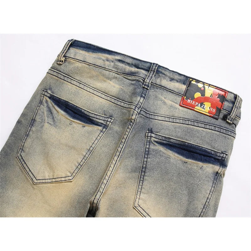 Fashion trend High Street jeans men’s Pants