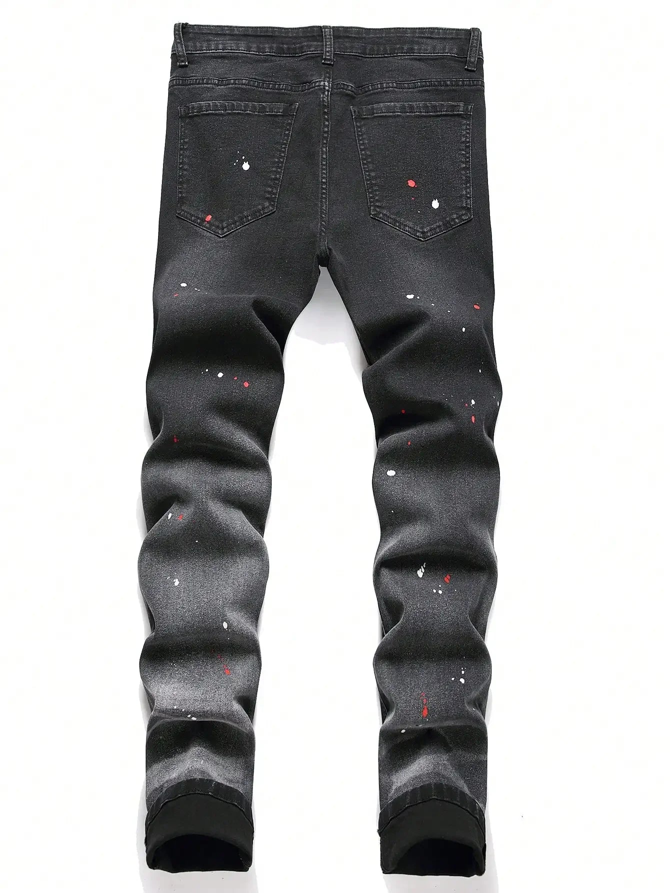 Men Black Skinny Jeans